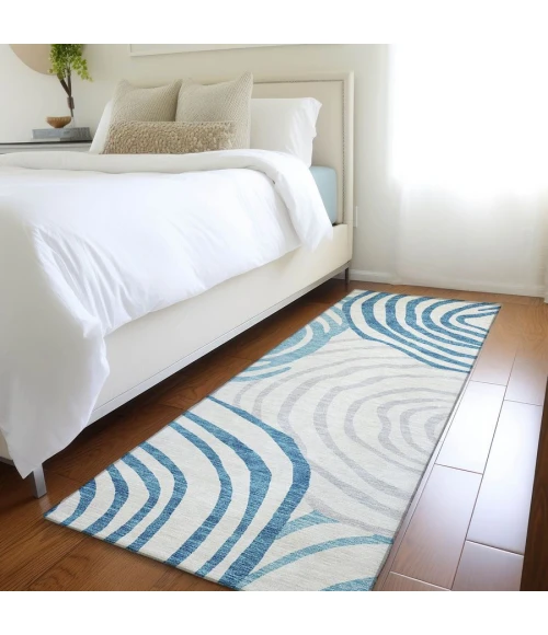 Addison Chantille ACN765-Teal 2 ft. 3 in. X 7 ft. 6 in. Rectangle Rug