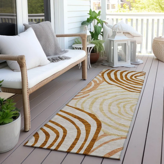 Addison Chantille ACN765-Terracotta 2 ft. 3 in. X 7 ft. 6 in. Rectangle Rug