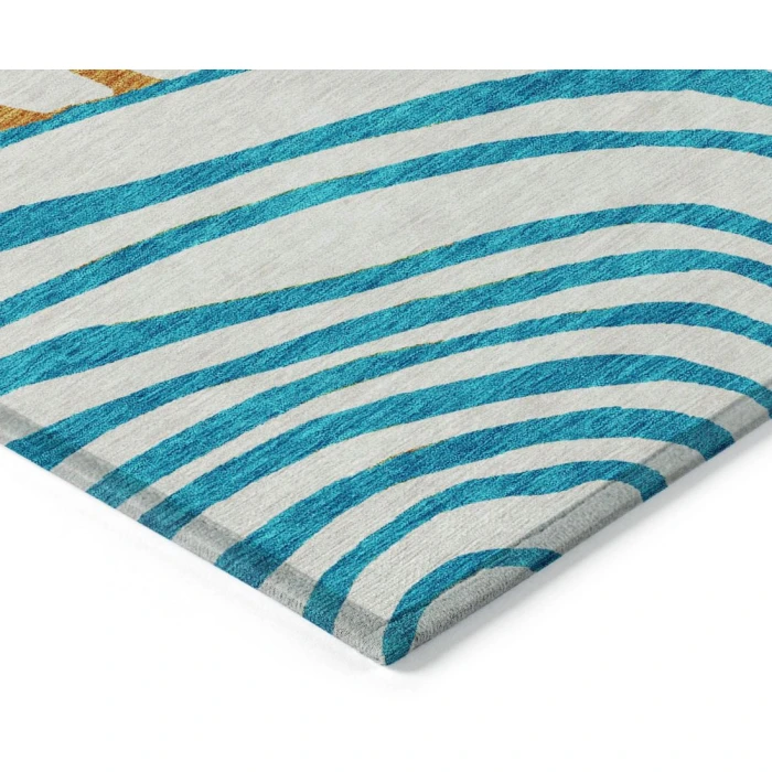Addison Chantille ACN765-White 8 ft. X 8 ft. Round Rug