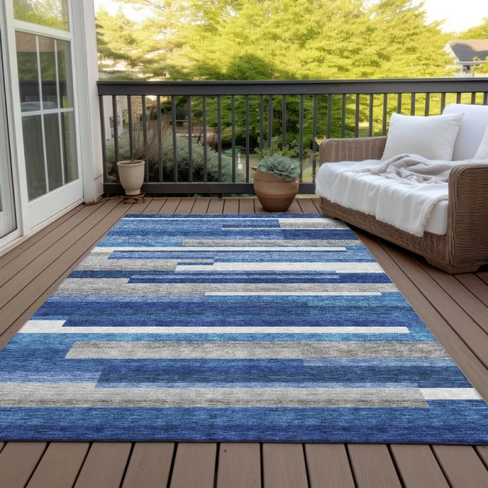 Addison Chantille ACN766-Blue 3 ft. X 5 ft. Rectangle Rug