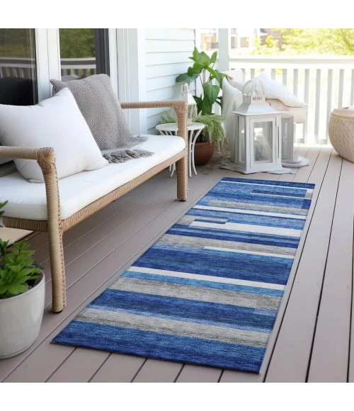 Addison Chantille ACN766-Blue 2 ft. 3 in. X 7 ft. 6 in. Rectangle Rug