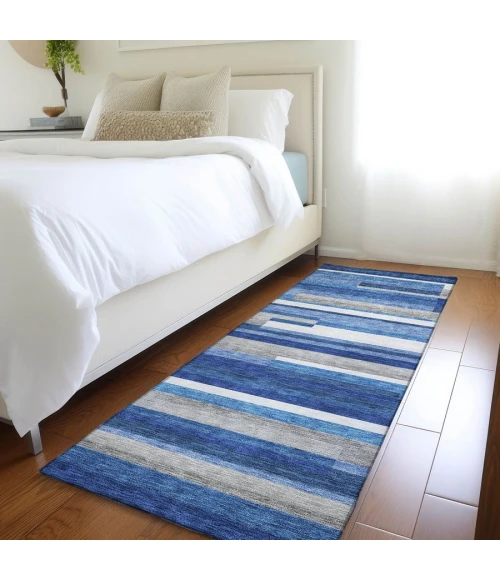 Addison Chantille ACN766-Blue 2 ft. 3 in. X 7 ft. 6 in. Rectangle Rug