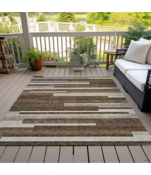 Addison Chantille ACN766-Brown 10 ft. X 14 ft. Rectangle Rug