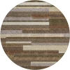 Addison Chantille ACN766-Brown 8 ft. X 8 ft. Round Rug