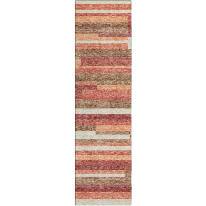 Addison Chantille ACN766-Coral 2 ft. 3 in. X 7 ft. 6 in. Rectangle Rug