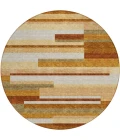 Addison Chantille ACN766-Paprika 8 ft. X 8 ft. Round Rug