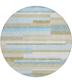 Addison Chantille ACN766-Sky 8 ft. X 8 ft. Round Rug