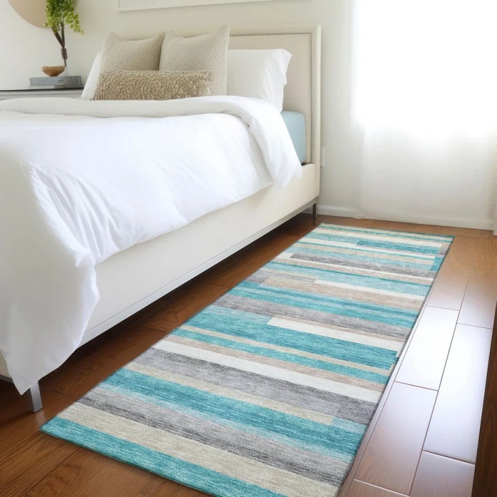 Addison Chantille ACN766-Teal 2 ft. 3 in. X 7 ft. 6 in. Rectangle Rug