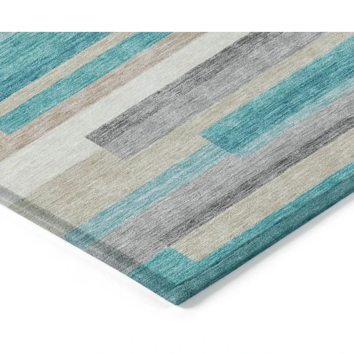 Addison Chantille ACN766-Teal 2 ft. 3 in. X 7 ft. 6 in. Rectangle Rug