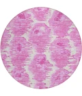 Addison Chantille ACN767-Pink 8 ft. X 8 ft. Round Rug