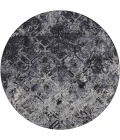 Addison Chantille ACN768-Black 8 ft. X 8 ft. Round Rug