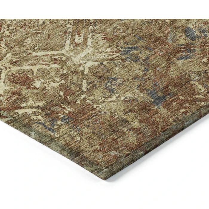 Addison Chantille ACN768-Brown 8 ft. X 8 ft. Round Rug