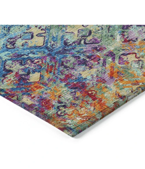 Addison Chantille ACN768-Copper 8 ft. X 8 ft. Round Rug