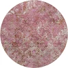 Addison Chantille ACN768-Pink 8 ft. X 8 ft. Round Rug