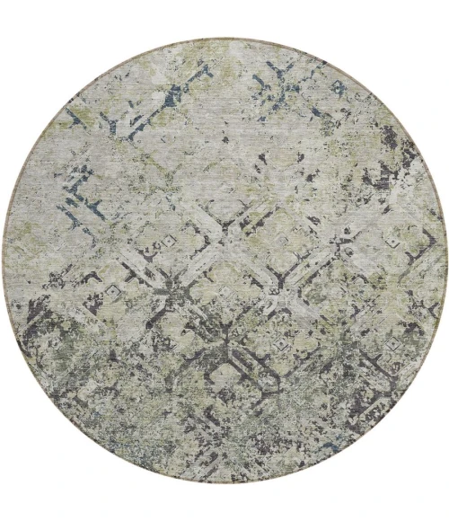 Addison Chantille ACN768-Silver 8 ft. X 8 ft. Round Rug