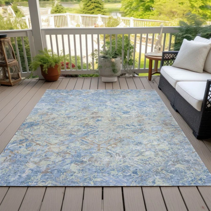Addison Chantille ACN768-Sky 9 ft. X 12 ft. Rectangle Rug