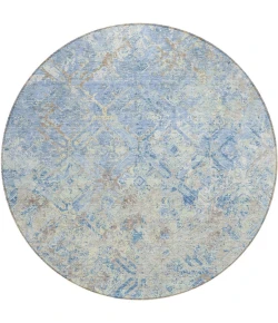 Addison Chantille ACN768-Sky 8 ft. X 8 ft. Round Rug