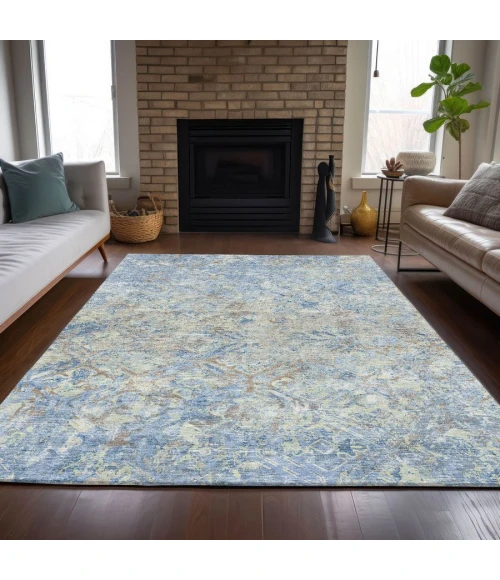 Addison Chantille ACN768-Sky 5 ft. X 7 ft. 6 in. Rectangle Rug