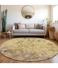 Addison Chantille ACN768-Wheat 8 ft. X 8 ft. Round Rug