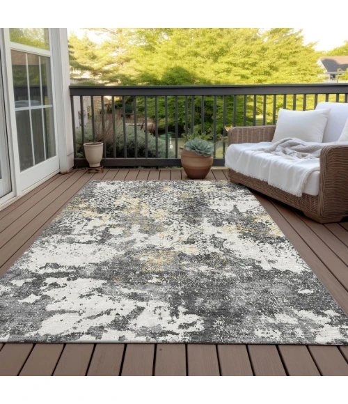 Addison Chantille ACN769-Charcoal 5 ft. X 7 ft. 6 in. Rectangle Rug