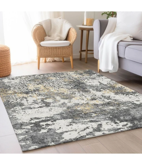 Addison Chantille ACN769-Charcoal 5 ft. X 7 ft. 6 in. Rectangle Rug