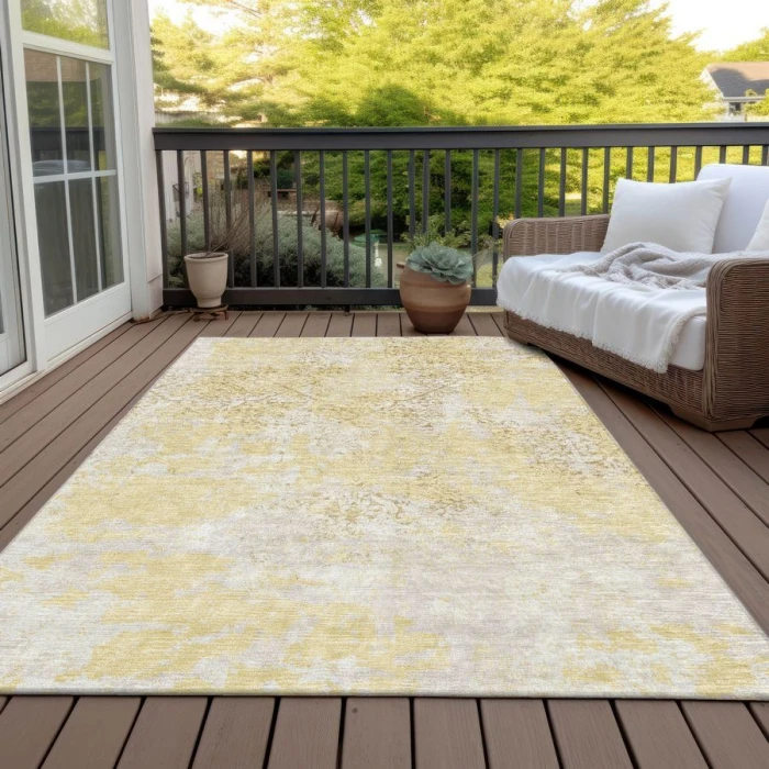 Addison Chantille ACN769-Gold 5 ft. X 7 ft. 6 in. Rectangle Rug