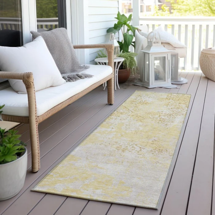 Addison Chantille ACN769-Gold 2 ft. 3 in. X 7 ft. 6 in. Rectangle Rug