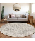 Addison Chantille ACN769-Ivory 8 ft. X 8 ft. Round Rug