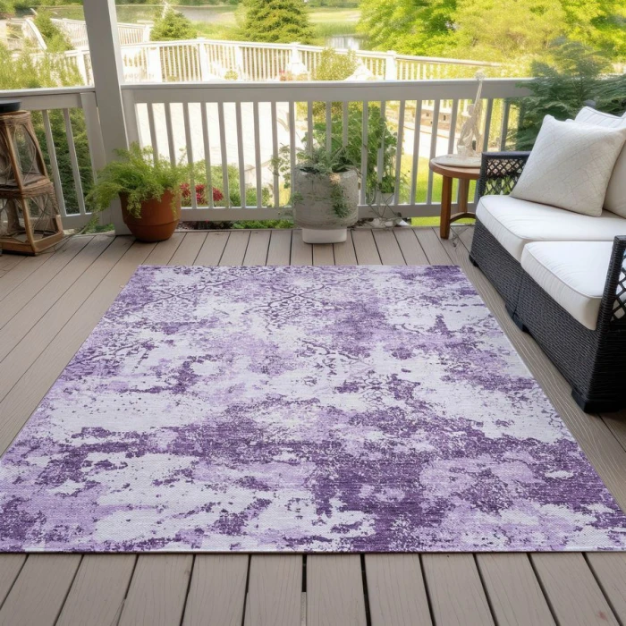 Addison Chantille ACN769-Lavender 5 ft. X 7 ft. 6 in. Rectangle Rug