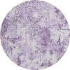 Addison Chantille ACN769-Lavender 8 ft. X 8 ft. Round Rug