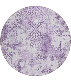 Addison Chantille ACN769-Lavender 8 ft. X 8 ft. Round Rug