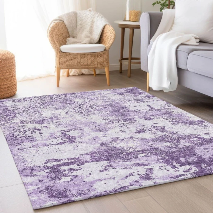 Addison Chantille ACN769-Lavender 5 ft. X 7 ft. 6 in. Rectangle Rug