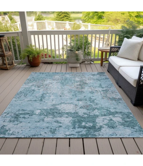 Addison Chantille ACN769-Teal 9 ft. X 12 ft. Rectangle Rug