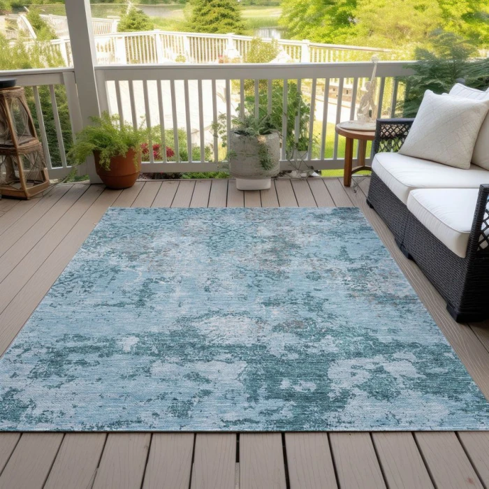Addison Chantille ACN769-Teal 5 ft. X 7 ft. 6 in. Rectangle Rug