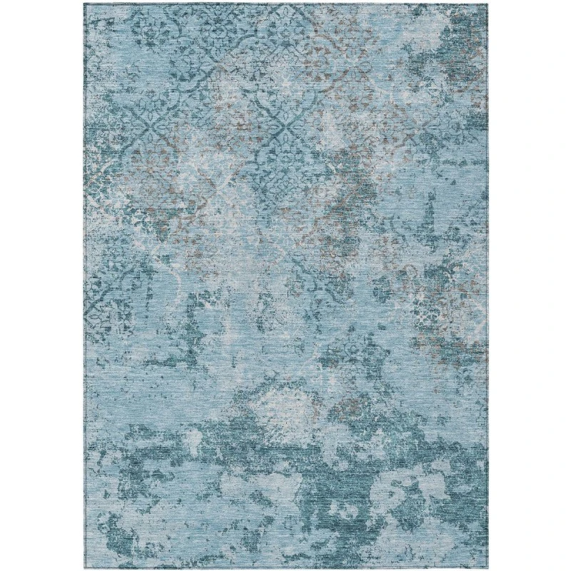 Addison Chantille ACN769-Teal 3 ft. X 5 ft. Rectangle Rug