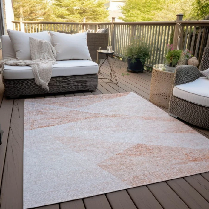 Addison Chantille ACN770-Salmon 8 ft. X 10 ft. Rectangle Rug