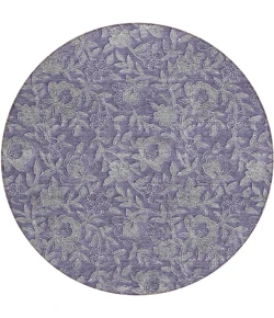 Addison Chantille ACN771-Eggplant 8 ft. X 8 ft. Round Rug