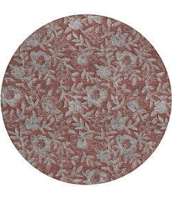 Addison Chantille ACN771-Paprika 8 ft. X 8 ft. Round Rug