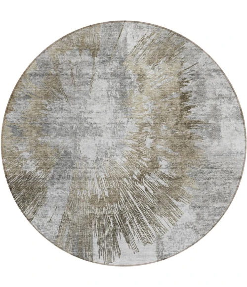 Addison Chantille ACN773-Taupe 8 ft. X 8 ft. Round Rug