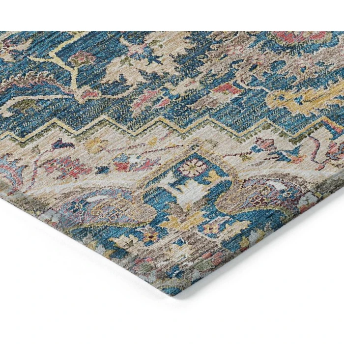 Addison Chantille ACN774-Blue 8 ft. X 8 ft. Round Rug