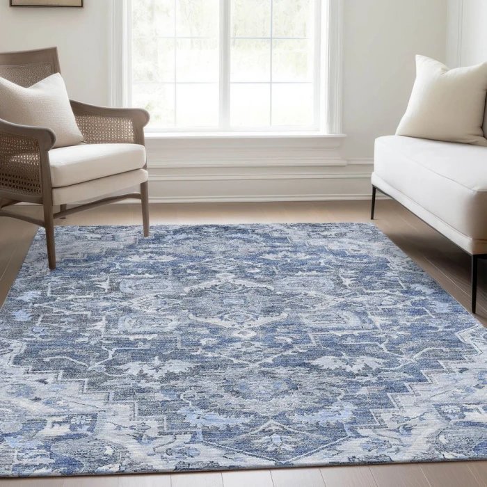 Addison Chantille ACN774-Denim 3 ft. X 5 ft. Rectangle Rug