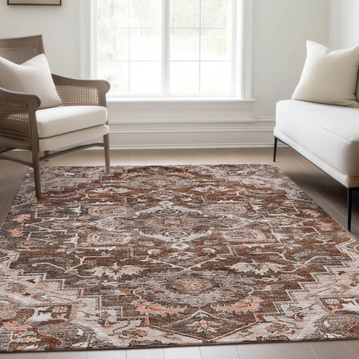 Addison Chantille ACN774-Terracotta 3 ft. X 5 ft. Rectangle Rug