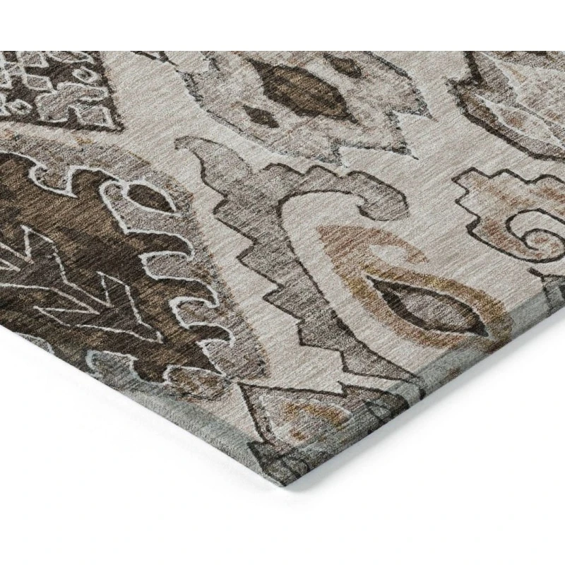 Addison Chantille ACN775-Brown 8 ft. X 8 ft. Round Rug