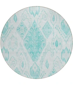 Addison Chantille ACN776-Teal 8 ft. X 8 ft. Round Rug