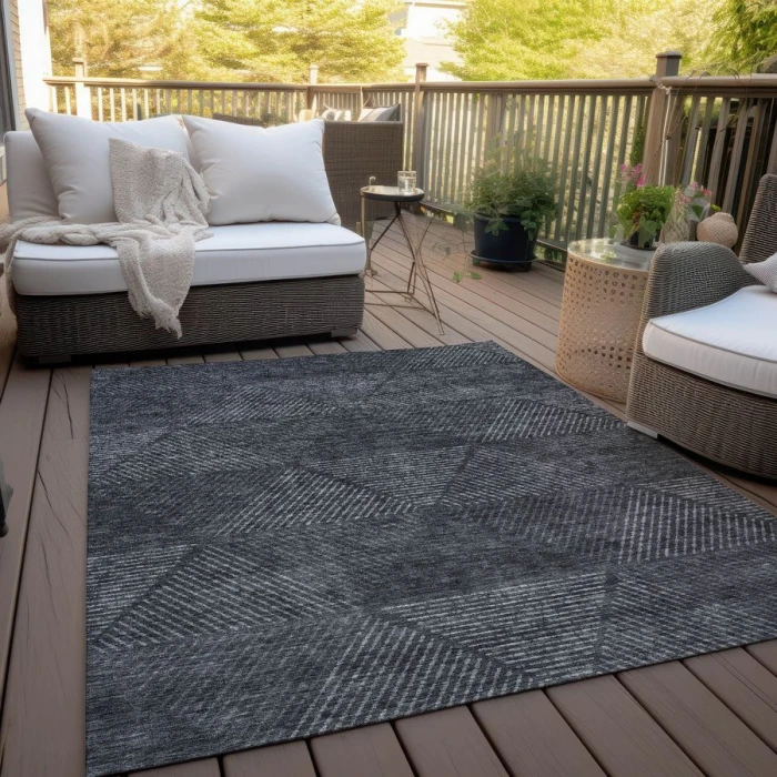 Addison Chantille ACN777-Charcoal 3 ft. X 5 ft. Rectangle Rug