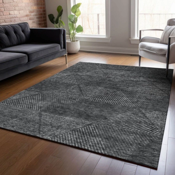 Addison Chantille ACN777-Charcoal 3 ft. X 5 ft. Rectangle Rug