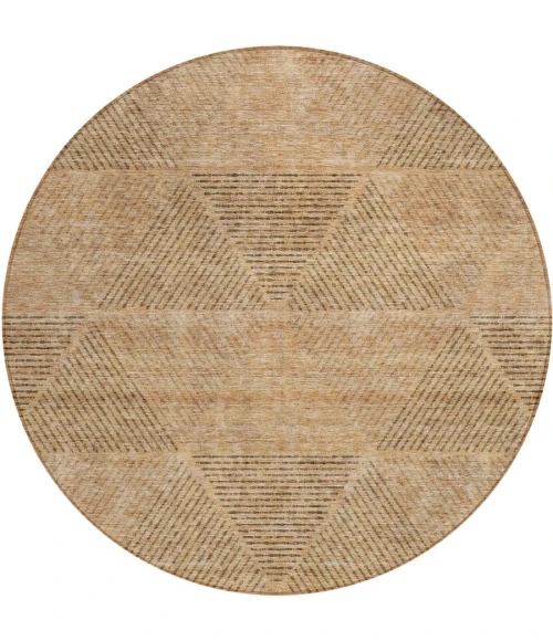 Addison Chantille ACN777-Copper 8 ft. X 8 ft. Round Rug