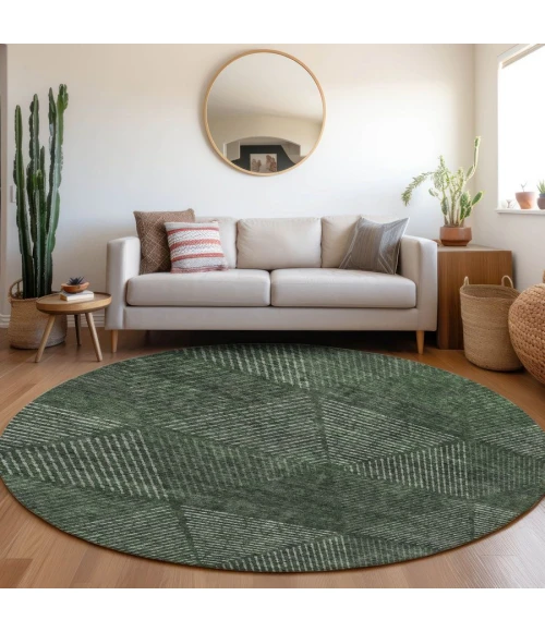 Addison Chantille ACN777-Fern 8 ft. X 8 ft. Round Rug