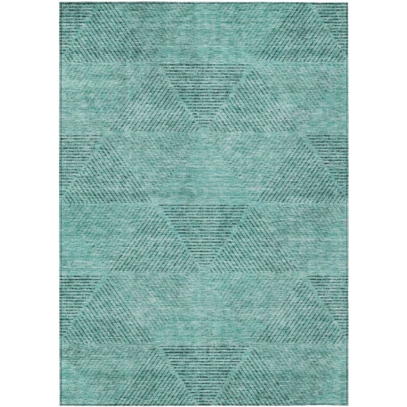 Addison Chantille ACN777-Teal 5 ft. X 7 ft. 6 in. Rectangle Rug