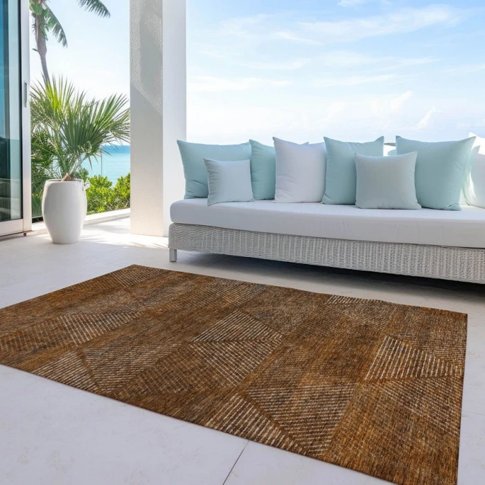 Addison Chantille ACN777-Terracotta 9 ft. X 12 ft. Rectangle Rug